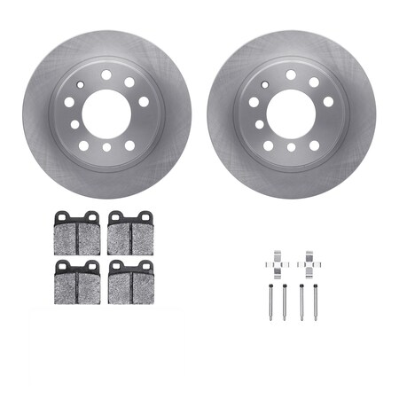 Dynamic Friction Co 6312-31001, Rotors with 3000 Series Ceramic Brake Pads includes Hardware 6312-31001